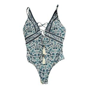 Spell & The Gypsy One Piece Lace Up Swimsuit